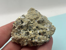 Load image into Gallery viewer, Pyrite mini cubes on matrix