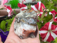 Load image into Gallery viewer, Red layered calcite