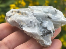 Load image into Gallery viewer, Graphite sprays in blue calcite