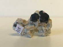 Load image into Gallery viewer, black tourmaline, Quartz and orthoclase