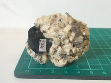 Load image into Gallery viewer, black tourmaline, Quartz and orthoclase