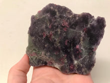 Load image into Gallery viewer, Lepidolite in Quartz with Pink Tourmaline