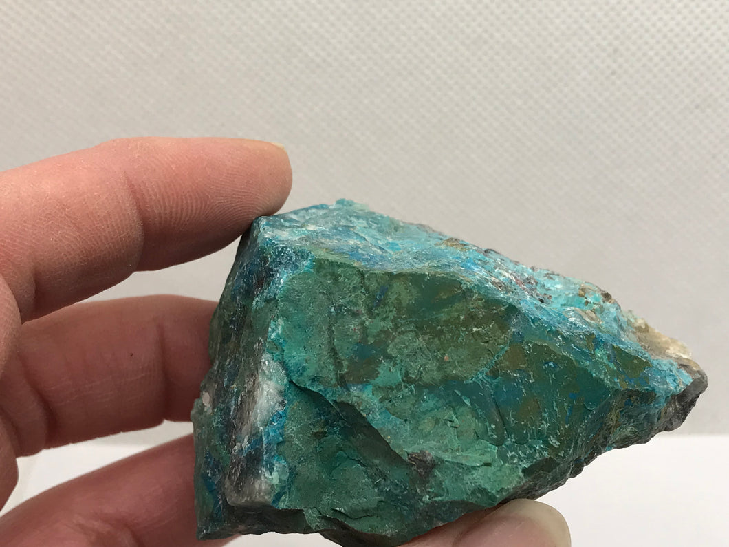 Chrysocolla malachite and cuprite