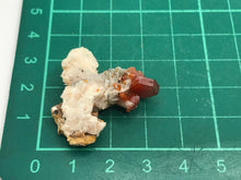 Load image into Gallery viewer, Vanadinite on baryte
