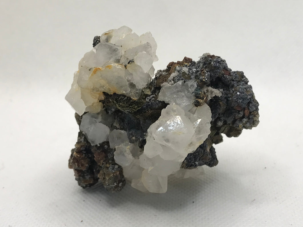 Marcasite/pyrite,Quartz and galena