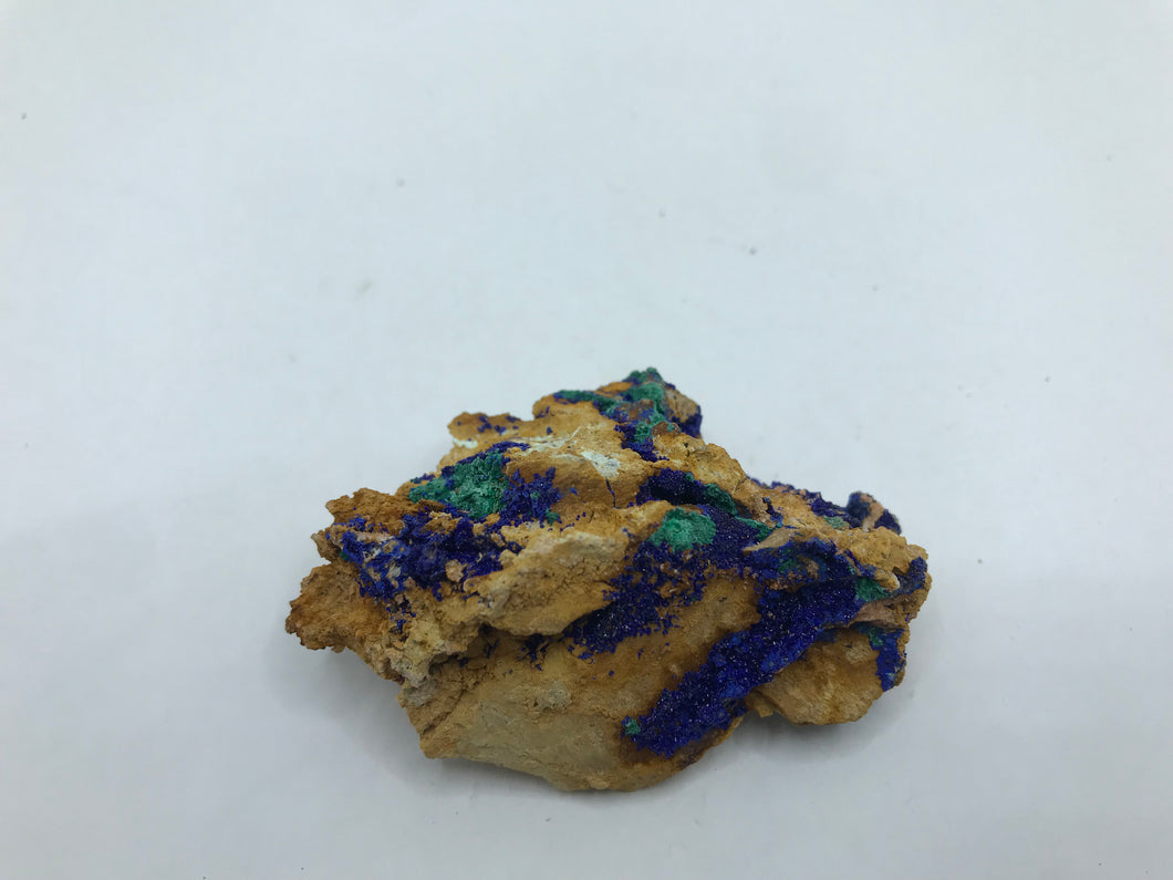 Azurite and malachite