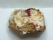 Load image into Gallery viewer, Vanadinite on baryte
