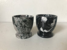 Load image into Gallery viewer, Black Zebra Egg Cups
