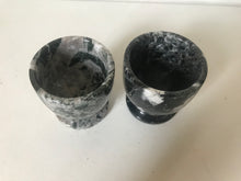 Load image into Gallery viewer, Black Zebra Egg Cups
