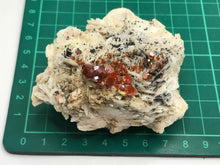 Load image into Gallery viewer, Vanadinite on Baryte
