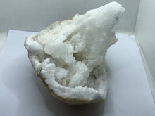 Load image into Gallery viewer, Quartz geode with selenite
