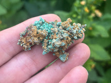 Load image into Gallery viewer, Native copper and malachite
