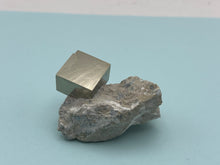 Load image into Gallery viewer, Pyrite cube on matrix
