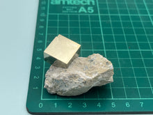 Load image into Gallery viewer, Pyrite cube on matrix
