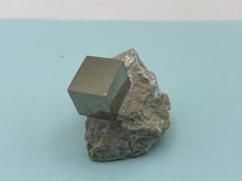 Load image into Gallery viewer, Pyrite cube on matrix
