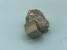 Load image into Gallery viewer, Pyrite cube on matrix
