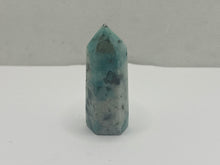Load image into Gallery viewer, Chrysocolla and malachite point
