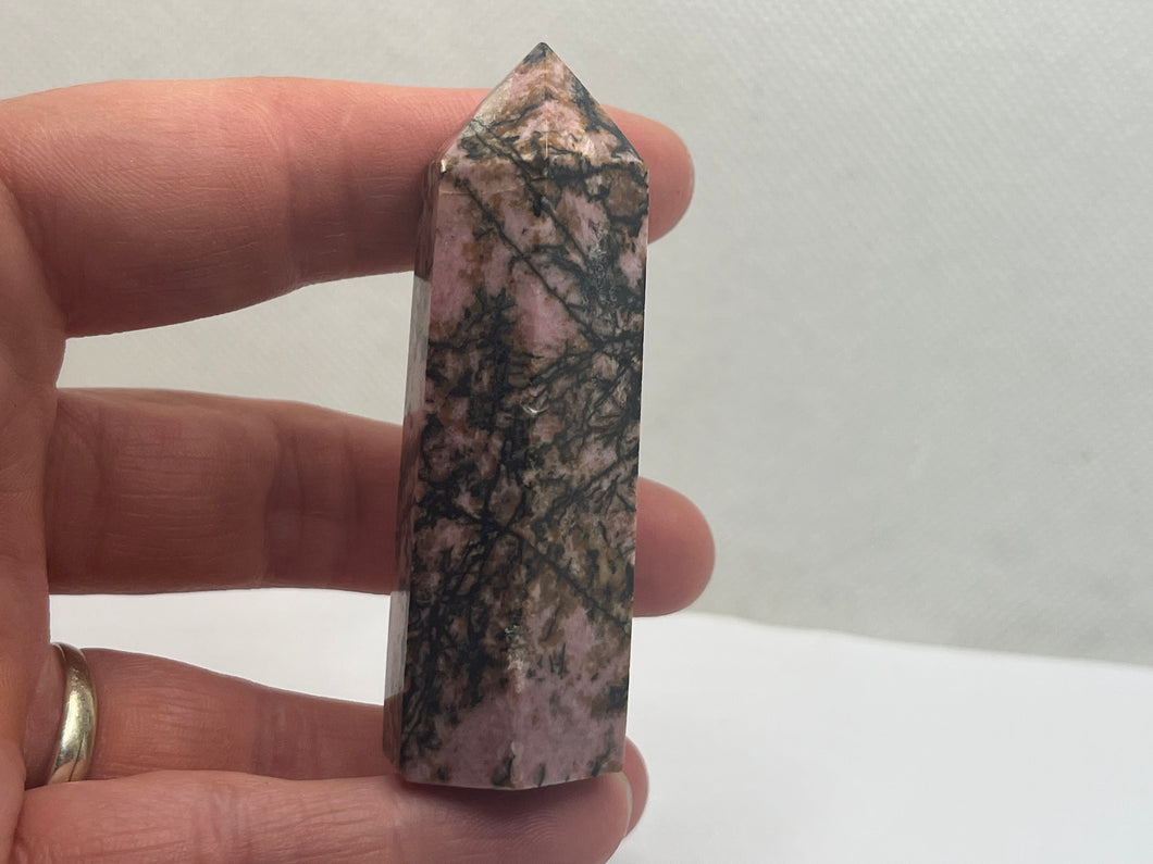 Rhodonite point