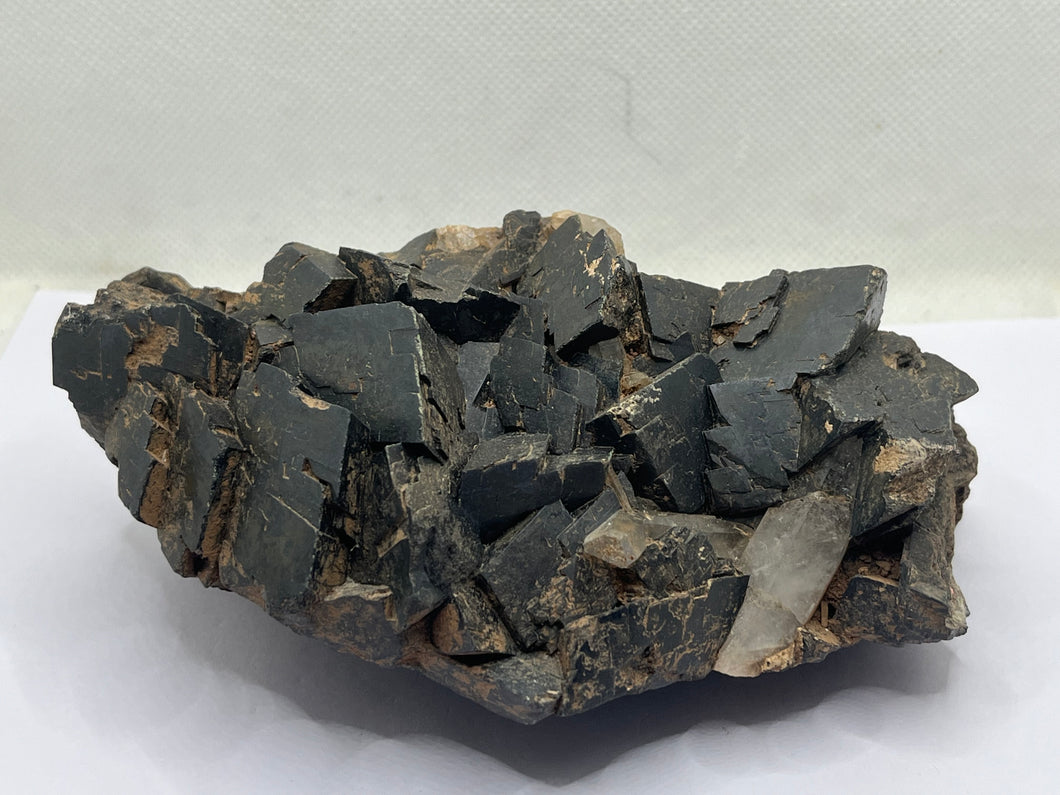 Quartz and siderite