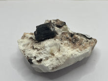 Load image into Gallery viewer, Calbdonite inclusions on apophyllite on modernite
