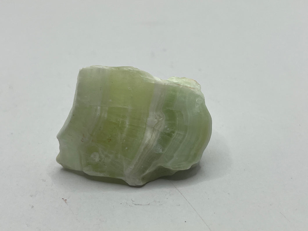 Pistachio green calcite