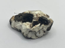 Load image into Gallery viewer, Calbdonite inclusions on apophyllite on modernite
