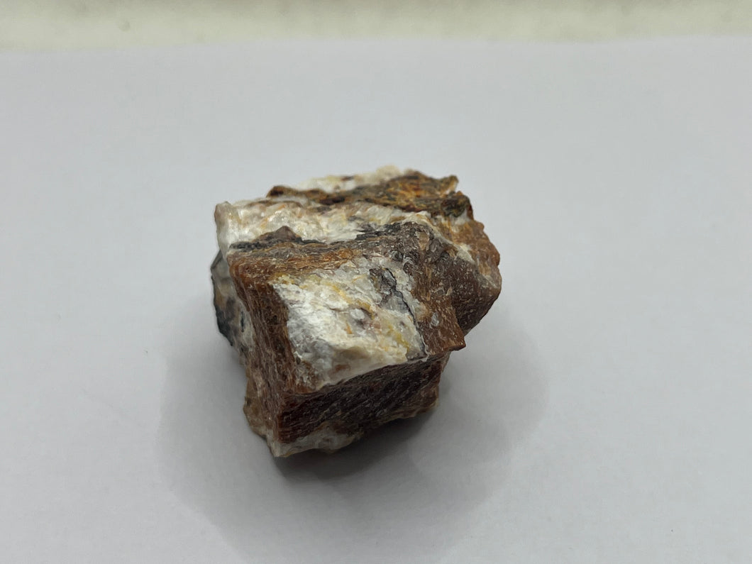 Zincite and calcite