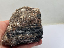 Load image into Gallery viewer, Black tourmaline with gold mica
