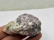 Load image into Gallery viewer, Lepidolite with green tourmaline
