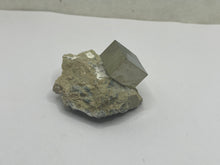 Load image into Gallery viewer, Pyrite cube on matrix
