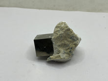 Load image into Gallery viewer, Pyrite cube on matrix
