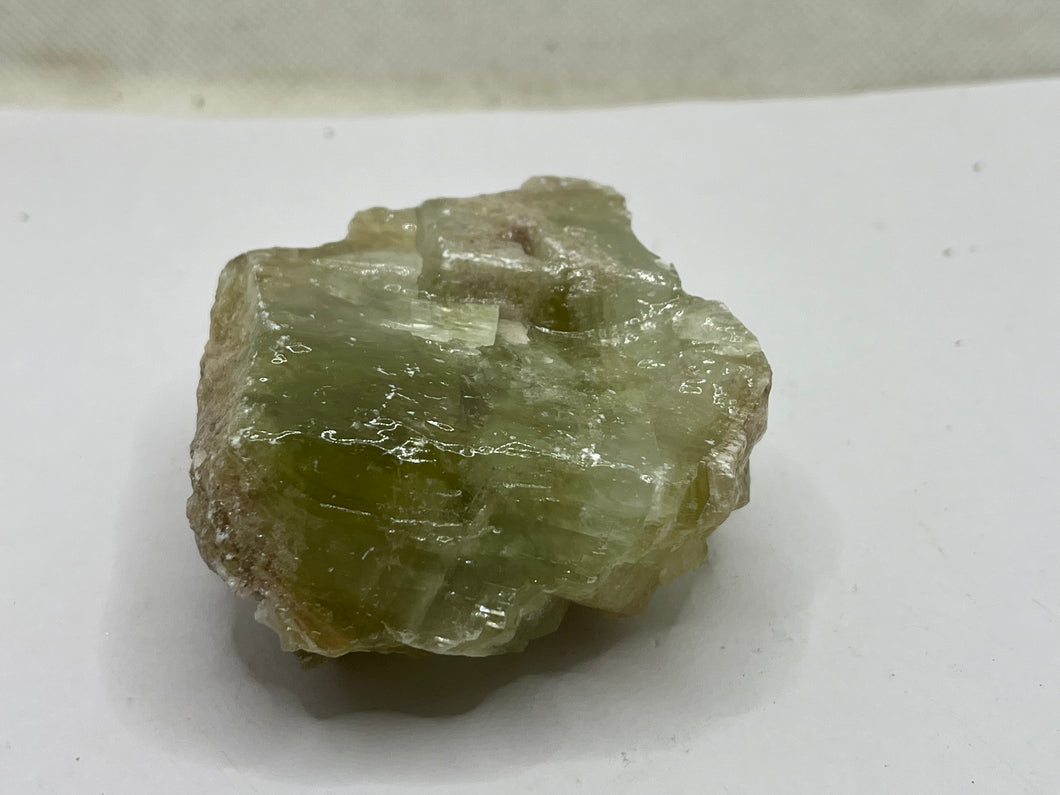 Green calcite