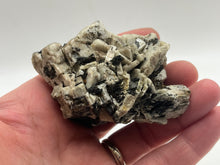 Load image into Gallery viewer, Magnetite on orthoclase
