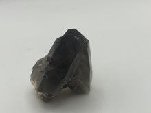 Load image into Gallery viewer, Spessartine garnets on smoky Quartz

