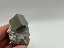 Load image into Gallery viewer, Pyrite cube on matrix
