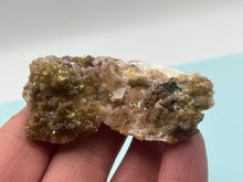 Load image into Gallery viewer, Mimetite and calcite
