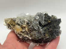 Load image into Gallery viewer, Baryte,chalcopyrite and galena
