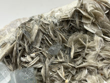 Load image into Gallery viewer, Muscovite mica with aquamarine
