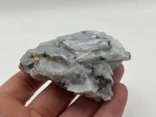 Load image into Gallery viewer, Graphite sprays in blue calcite
