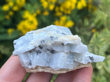 Load image into Gallery viewer, Graphite sprays in blue calcite
