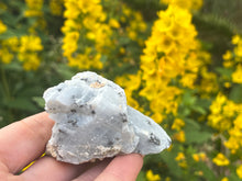 Load image into Gallery viewer, Graphite sprays in blue calcite

