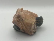 Load image into Gallery viewer, Phlogopite mica in orange calcite
