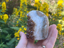 Load image into Gallery viewer, Citrine cluster cut base
