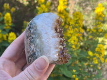 Load image into Gallery viewer, Citrine cluster cut base

