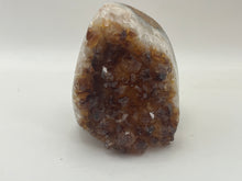 Load image into Gallery viewer, Citrine cluster cut base
