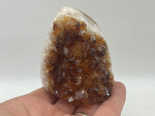 Load image into Gallery viewer, Citrine cluster cut base
