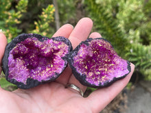 Load image into Gallery viewer, Dyed Quartz geode
