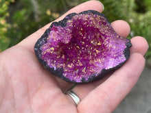 Load image into Gallery viewer, Dyed Quartz geode
