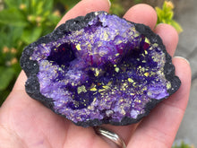 Load image into Gallery viewer, Dyed Quartz geode

