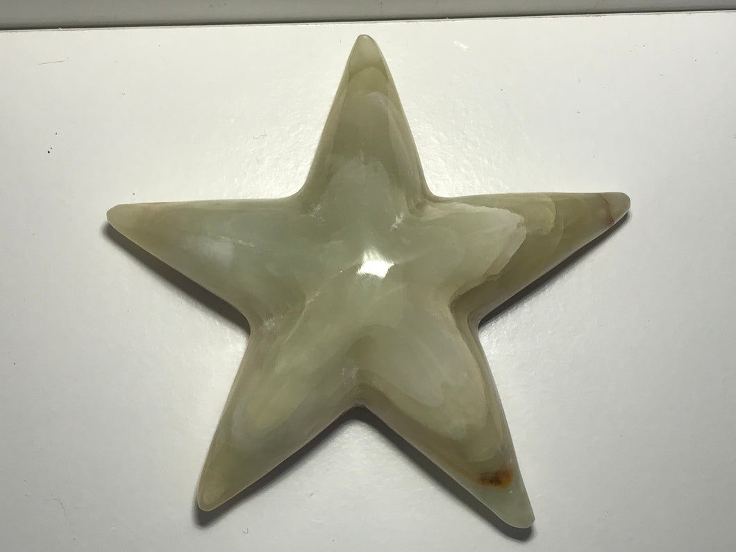 Onyx carved starfish